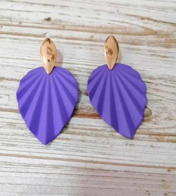 Pendiente Muna Lavanda